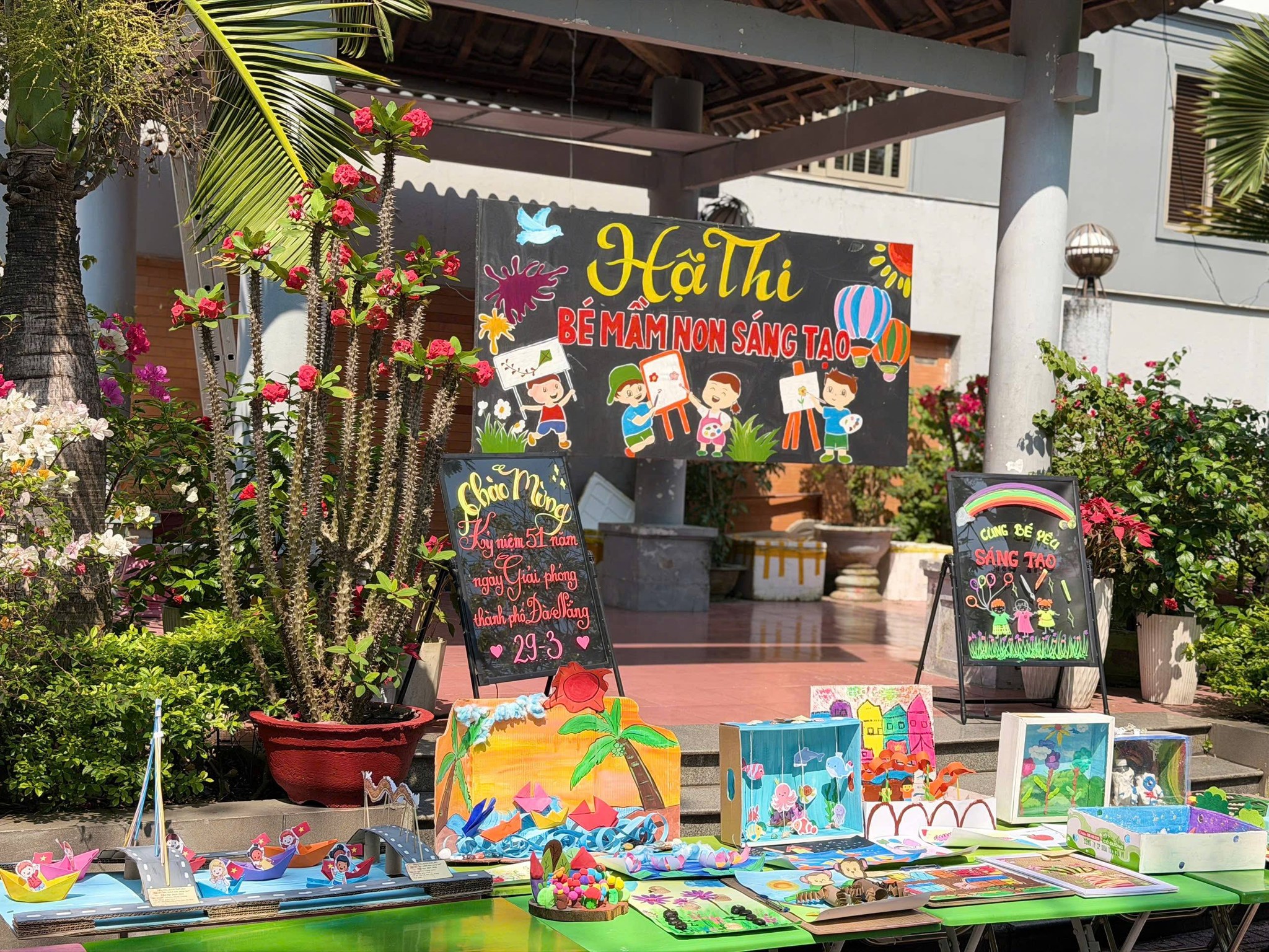 HỘI THI BÉ MẦM NON SÁNG TẠO - CHÀO MỪNG NGÀY GIẢI PHÓNG THÀNH PHỐ ĐÀ NẴNG 29/3