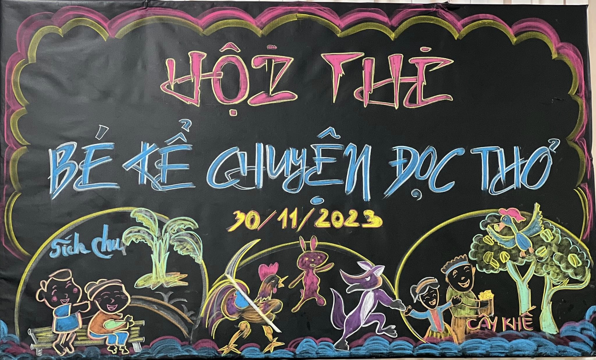 HỘI THI BÉ KỂ CHUYỆN ĐỌC THƠ  NĂM 2024