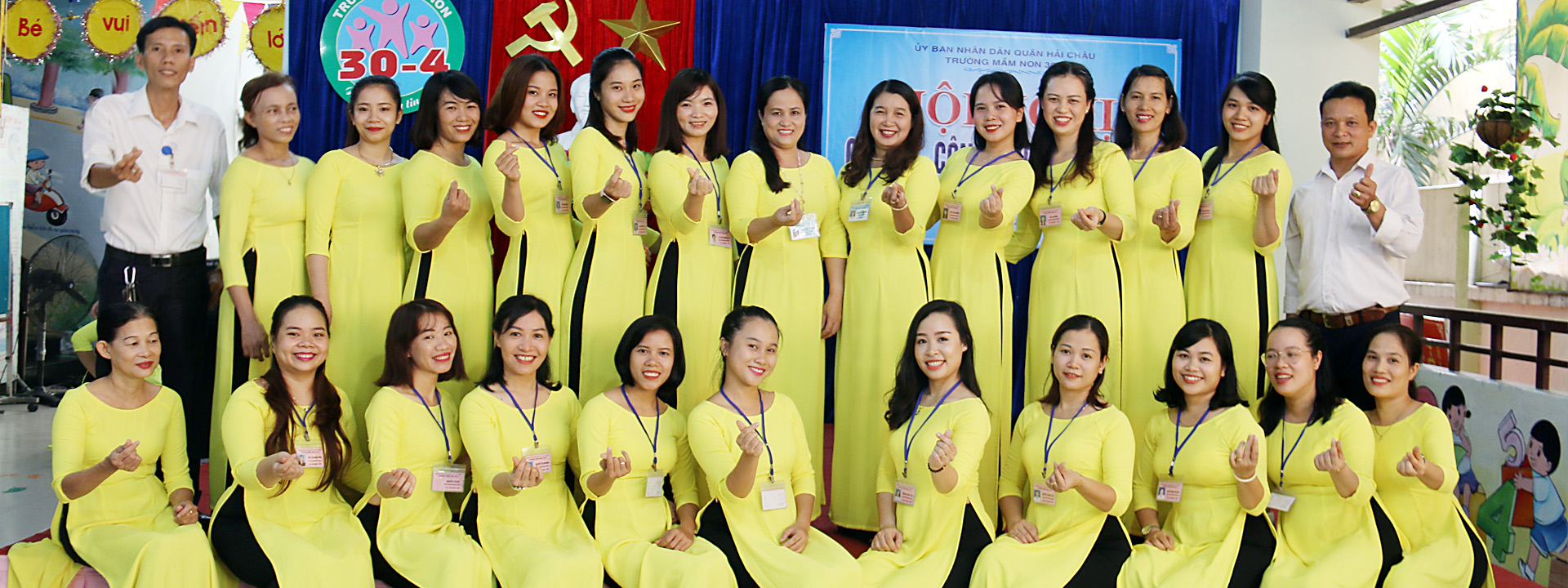 Hội nghị CBCN VC trường mầm non 30/4